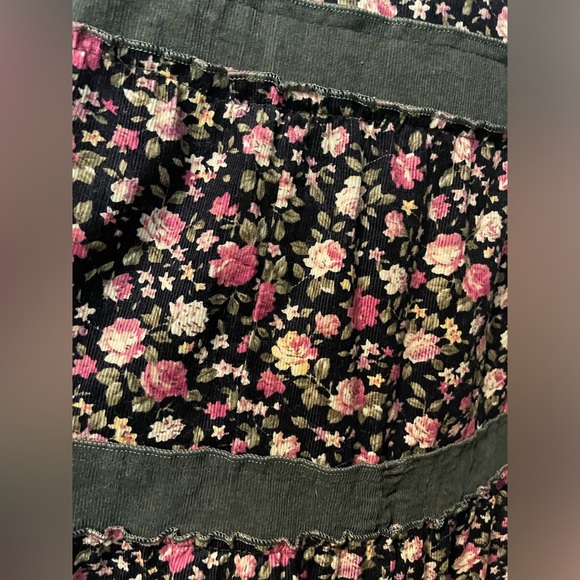 Gorgeous vintage tiered floral prairie skirt xs/s - Picture 7 of 8